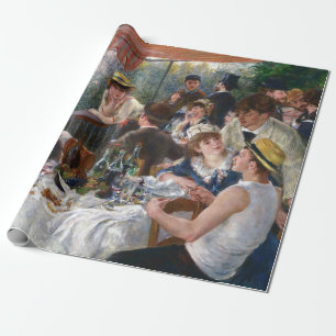 Pierre-Auguste Renoir - Luncheon der Ruderer Geschenkpapier