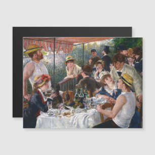 Pierre-Auguste Renoir - Luncheon der Ruderer Magnetkarte