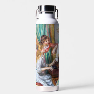 Pierre Auguste Renoir - Mädchen am Klavier Trinkflasche