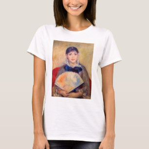 Pierre-Auguste Renoir - Mädchen mit einem Fächer T-Shirt