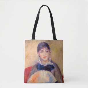 Pierre-Auguste Renoir - Mädchen mit einem Fächer Tasche