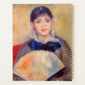 Pierre-Auguste Renoir - Mädchen mit einem Fan Planer (Rückseite)