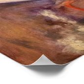 Pierre-Auguste Renoir - Mädchen mit einem Fan Poster (Ecke)