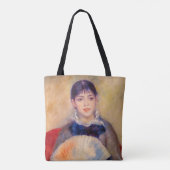Pierre-Auguste Renoir - Mädchen mit einem Fan Tasche (Rückseite)