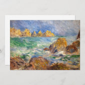 Pierre-Auguste Renoir - Marine, Guernesey Dankeskarte (Vorne/Hinten)