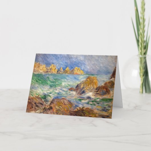 Pierre-Auguste Renoir - Marine, Guernesey Karte (Vorderseite)