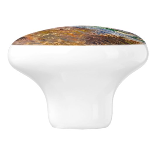 Pierre-Auguste Renoir - Marine, Guernesey Keramikknauf (Seitenansicht)