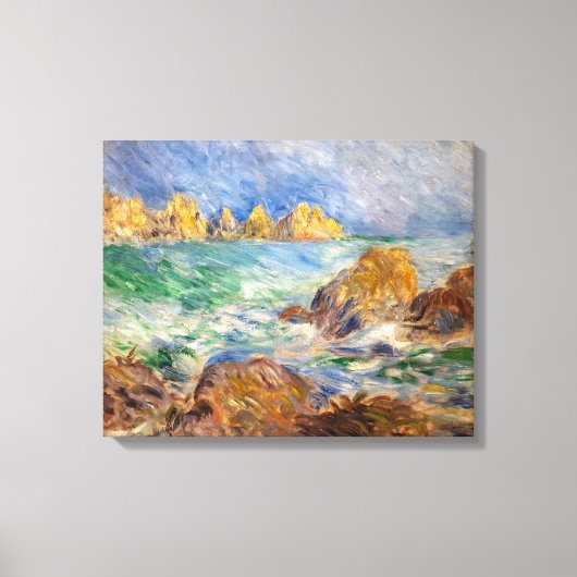 Pierre-Auguste Renoir - Marine, Guernesey Leinwanddruck (Vorderseite)