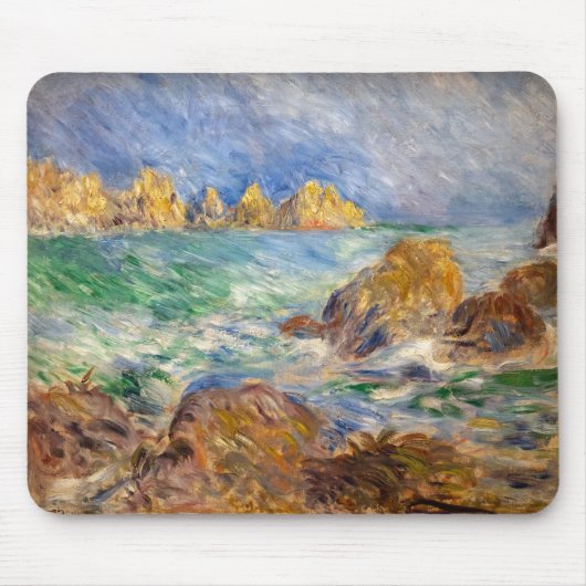 Pierre-Auguste Renoir - Marine, Guernesey Mousepad (Vorne)