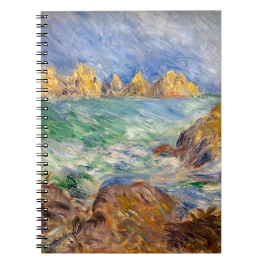 Pierre-Auguste Renoir - Marine, Guernesey Notizblock (Vorderseite)