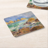 Pierre-Auguste Renoir - Marine, Guernesey Rechteckiger Pappuntersetzer (angewinkelt)