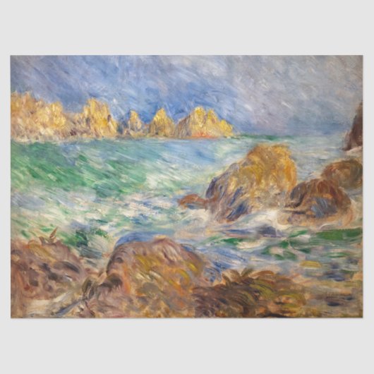 Pierre-Auguste Renoir - Marine, Guernesey Seidenpapier (Vorderseite)