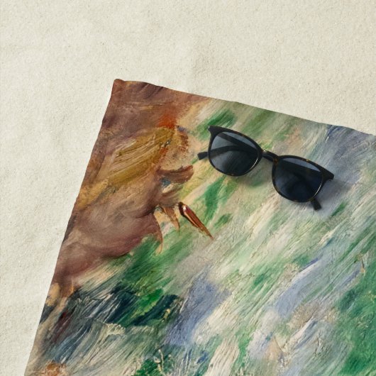 Pierre-Auguste Renoir - Marine, Guernesey Strandtuch (Beispiel)