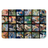Pierre-Auguste Renoir - Masterpiece Collage Magnet (Horizontal)