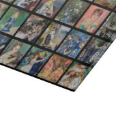 Pierre-Auguste Renoir - Masterpiece Collage Schneidebrett (Ecke)