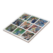 Pierre-Auguste Renoir - Masterpiece Grid Collage Fliese (Seite)