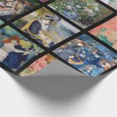 Pierre-Auguste Renoir - Masterpiece Grid Collage Geschenkpapier (Ecke)
