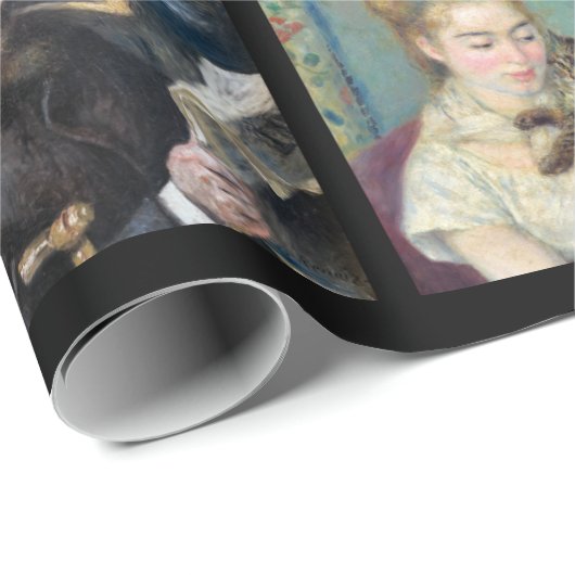 Pierre-Auguste Renoir - Masterpiece Grid Collage Geschenkpapier (Rolleneckpunkt)