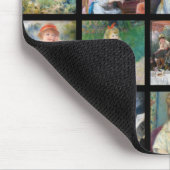 Pierre-Auguste Renoir - Masterpiece Grid Collage Mousepad (Ecke)