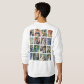 Pierre-Auguste Renoir - Masterpiece Grid Collage Sweatshirt (Schwarz voll)