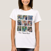 Pierre-Auguste Renoir - Masterpiece Grid Collage T-Shirt (Vorderseite)