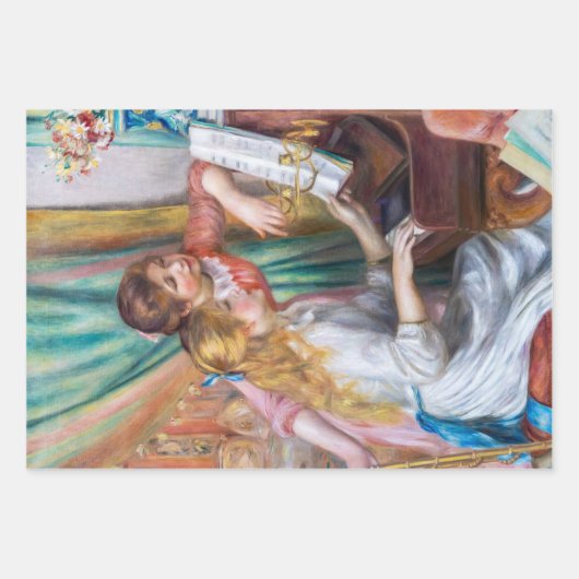 Pierre-Auguste Renoir - Masterpiece Selection Geschenkpapier Set (Vorderseite 2)