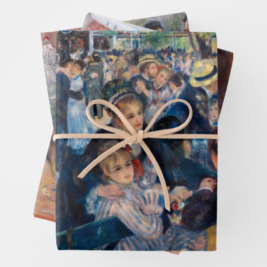 Pierre-Auguste Renoir - Masterpiece Selection Geschenkpapier Set (Beispiel)