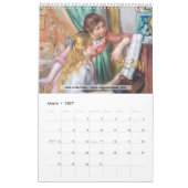 Pierre-Auguste Renoir Masterpiece Selection Kalender (Mär 2027)