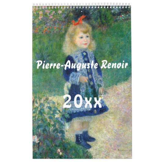 Pierre-Auguste Renoir Meisterwerke Auswahl Kalender (Titelbild)