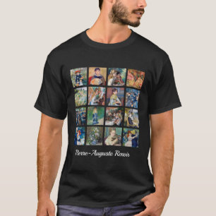 Pierre-Auguste Renoir - Meisterwerke Grid Collage T-Shirt
