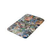 Pierre-Auguste Renoir - Meisterwerke Patchwork Badematte (Schrägansicht)