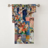 Pierre-Auguste Renoir - Meisterwerke Patchwork Badhandtuch Set (Insitu)