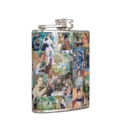 Pierre-Auguste Renoir - Meisterwerke Patchwork Flachmann (Rechts)