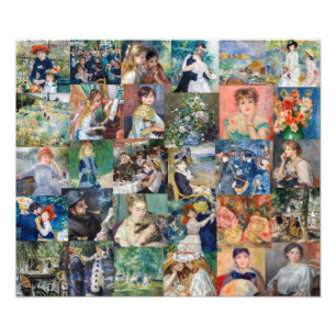Pierre-Auguste Renoir - Meisterwerke Patchwork Fotodruck