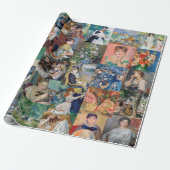 Pierre-Auguste Renoir - Meisterwerke Patchwork Geschenkpapier (Ungerollt)