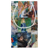 Pierre-Auguste Renoir - Meisterwerke Patchwork Kleine Geschenktüte (Rückseite)