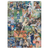 Pierre-Auguste Renoir - Meisterwerke Patchwork Klemmbrett (Rückseite)