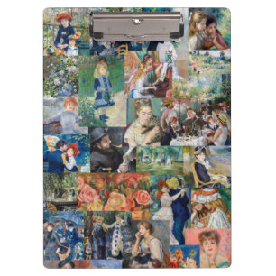 Pierre-Auguste Renoir - Meisterwerke Patchwork Klemmbrett
