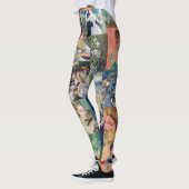 Pierre-Auguste Renoir - Meisterwerke Patchwork Leggings (Links)
