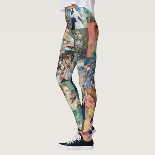 Pierre-Auguste Renoir - Meisterwerke Patchwork Leggings (Links)