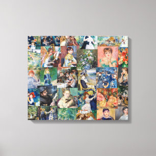 Pierre-Auguste Renoir - Meisterwerke Patchwork Leinwanddruck