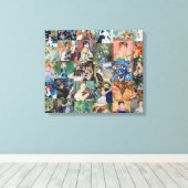 Pierre-Auguste Renoir - Meisterwerke Patchwork Leinwanddruck (Insitu (Holzboden))