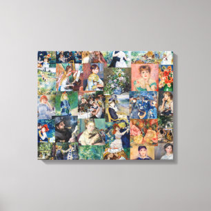 Pierre-Auguste Renoir - Meisterwerke Patchwork Leinwanddruck