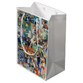Pierre-Auguste Renoir - Meisterwerke Patchwork Mittlere Geschenktüte (Rückseite Schrägansicht)