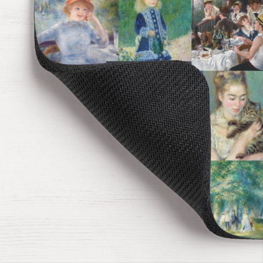 Pierre-Auguste Renoir - Meisterwerke Patchwork Mousepad (Ecke)