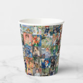Pierre-Auguste Renoir - Meisterwerke Patchwork Pappbecher (Links)