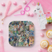 Pierre-Auguste Renoir - Meisterwerke Patchwork Pappteller (Party)