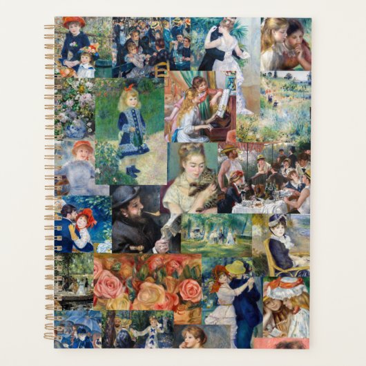 Pierre-Auguste Renoir - Meisterwerke Patchwork Planer (Vorderseite)