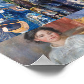 Pierre-Auguste Renoir - Meisterwerke Patchwork Poster (Ecke)