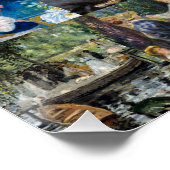 Pierre-Auguste Renoir - Meisterwerke Patchwork Poster (Ecke)